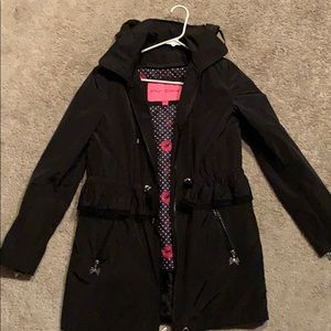 Betsey Johnson Rain Coat- XS